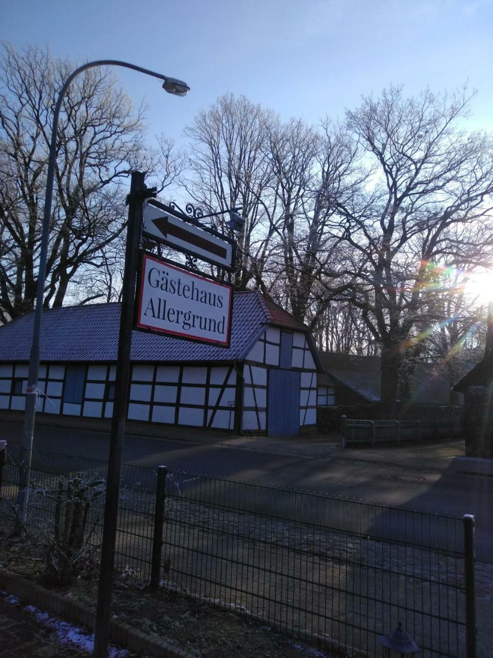 Hotel Gästehaus Allergrund Wienhausen Exterior foto